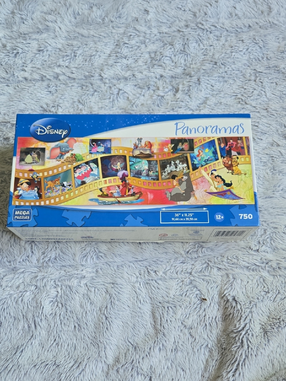 NEW Mega Puzzles - Disney Panoramas Movie Moments 750-Piece Puzzle